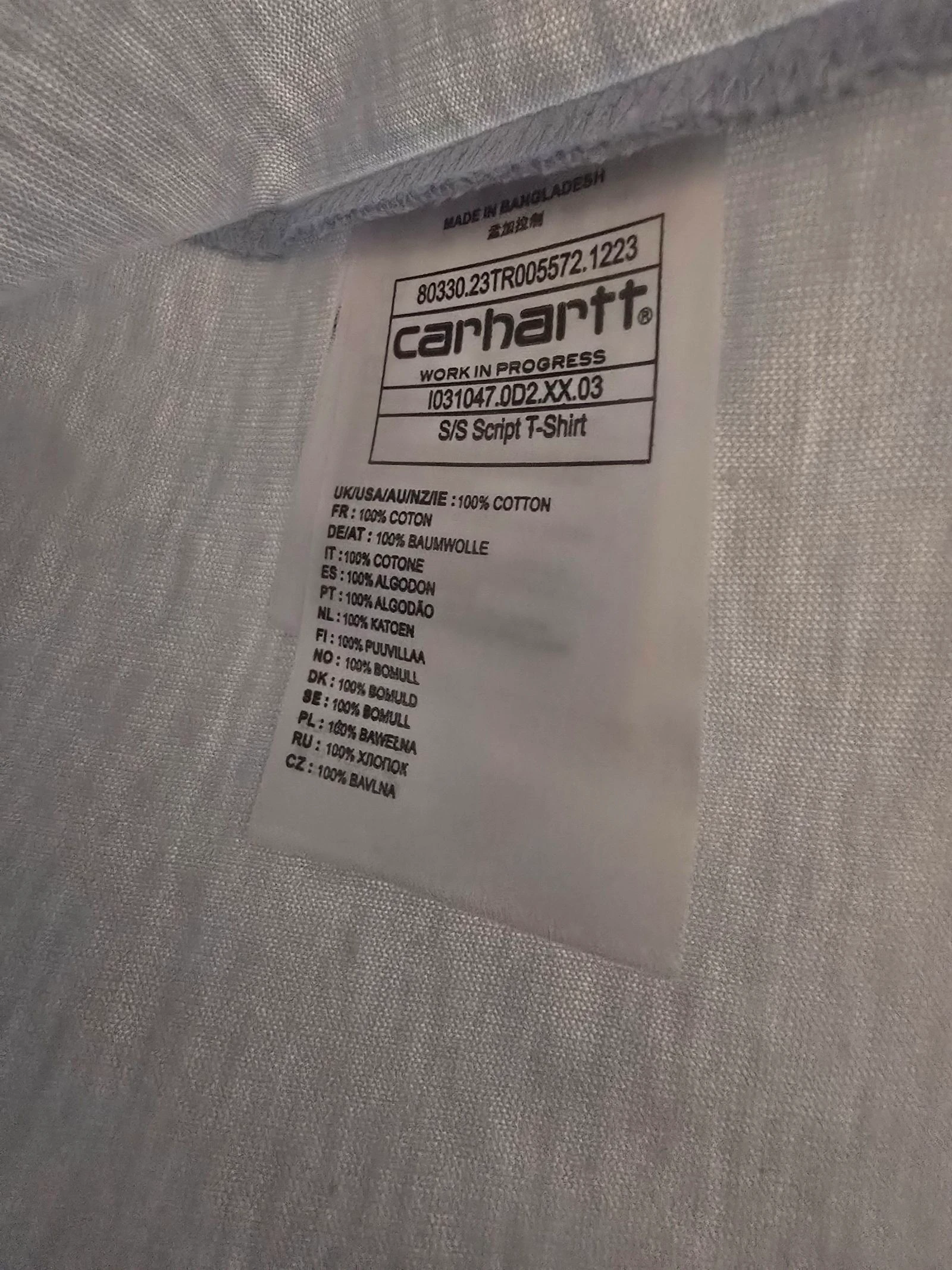 Camiseta Carhartt – photo 5